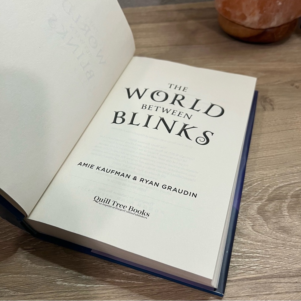 The World Between Blinks Book 1 Amie Kaufman Ryan Graudin First Edition HC - Picture 11 of 16